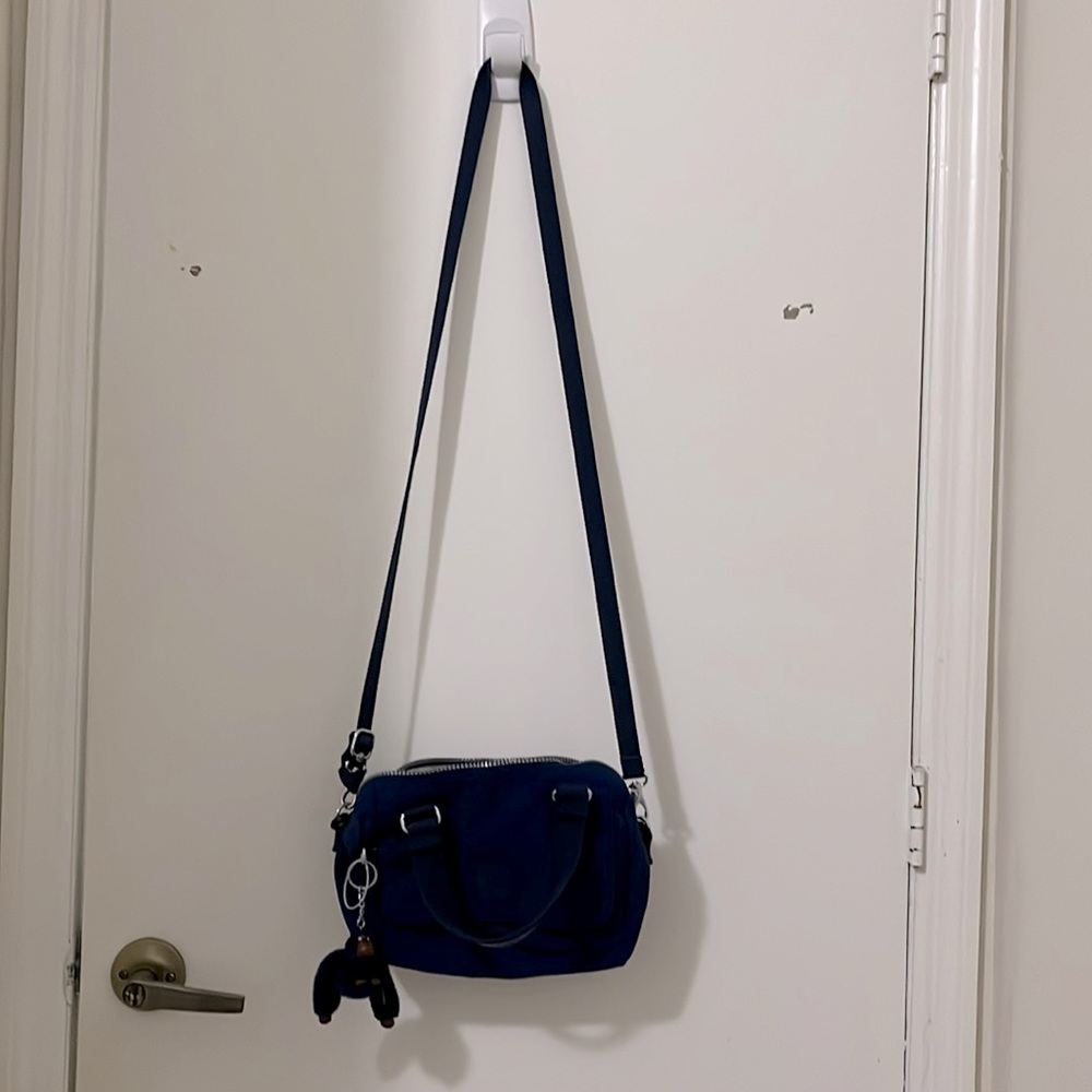 Navy blue Kipling purse